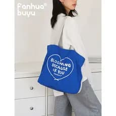 Fanhua Whisper Bag Grande Capacidade Feminino Nicho Sacola Diária Commuter Bolsa de Ombro Simples Bolsa de Computador Bo