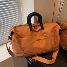 Grande capacidade saco de viagem senhoras esperando saco de bagagem de mão masculino All-Match bolsa de ombro saco de gi
