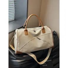 Bolsa de viagem de curta distância feminina de grande capacidade portátil leve à prova d'água mochila esperando pela pro