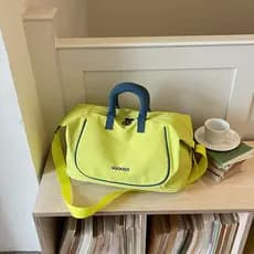 Bolsa de embarque feminina de curta distância de grande capacidade Bolsa de viagem Esportes de viagem Bolsa de bagagem c
