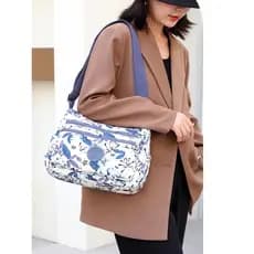 Bolsa feminina bolsa mensageiro bolsa de ombro à prova d'água Multi-compartimento bolsa de negócios bolsa mãe moda Casua