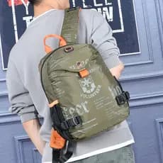 Unissex mochila mochila contraste cor esportes lazer pequeno saco de lona à prova dwaterproof água viagem estudante saco
