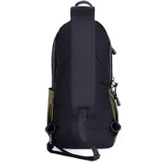 Bolsa de peito transversal de um ombro profundo de barril longo bolsa de peito masculina de grande capacidade na moda lo