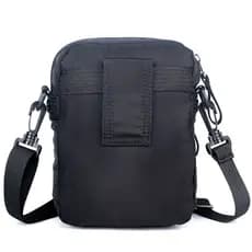 High-End autêntico saco pequeno de um ombro mini portátil pequena bolsa de ombro masculino usar cinto saco de cintura do