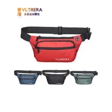 Hong Kong VL Bolsa de cintura de cinco camadas Bolsa para celular Homens Mulheres Esportes Multifuncional À prova d'água