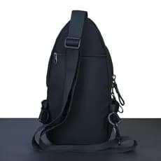 Bolsa masculina bolsa de peito mochila ao ar livre bolsa de ombro de lona bolsa mensageiro esportiva Casual versão corea