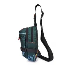 Novo estilo bolsa de peito masculina Mini bolsa pequena esportes ao ar livre lazer mochila lona versão coreana bolsa tra