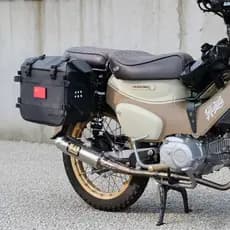 Adequado para Honda juventude ao ar livre saco lateral saco lateral liberação rápida à prova dwaterproof água grande cap