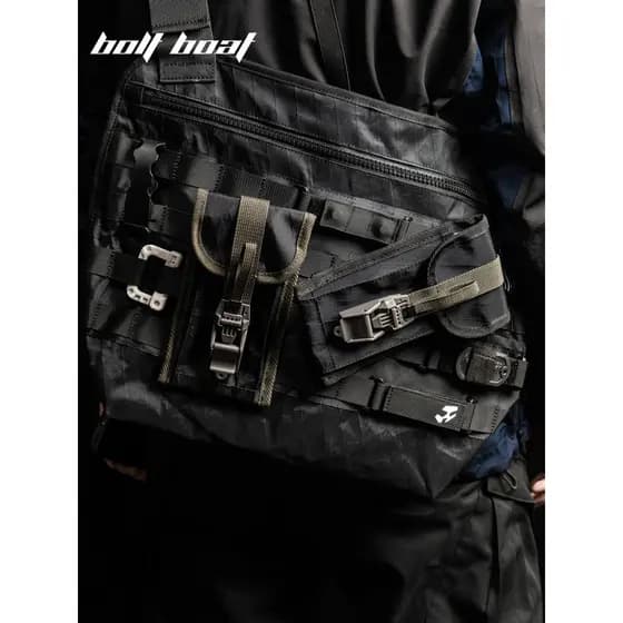 Boltboat funcional tático ao ar livre MOLLE saco lateral caso chave saco do telefone móvel à prova dwaterproof água resi