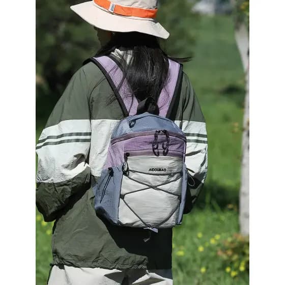 Leve caminhadas saco feminino leve mochila dos homens equipamentos de escalada ao ar livre mochila esportes viagem cicli