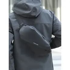 Bolsa de peito masculina bolsa mensageiro Casual Commuter ciclismo bolsa de cintura masculina estilo funcional novo esti