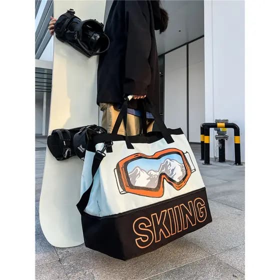 Bolsa de ginástica masculina, bolsa esportiva de grande capacidade, bolsa de viagem de curta distância, bolsa de armazen