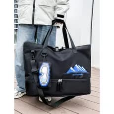 Bolsa de viagem de curta distância de grande capacidade, equipamento de esqui masculino, bolsa de armazenamento de sapat