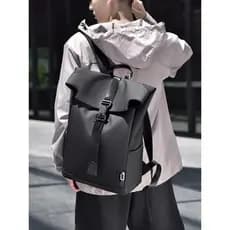 Francês MlcanlKons mochila masculina na moda Casual júnior estudantes universitários mochila Oxford girando mochila de v