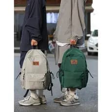 Francês Mlcanl Kons mochila ins estilo mochila de náilon meninos meninas estudantes do ensino fundamental Campus júnior