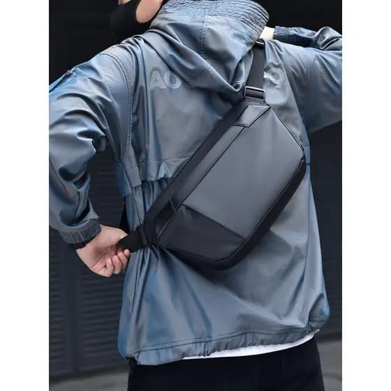 França Mlcanl Kons bolsa de ombro funcional masculina Street Wear ferramentas saco peito saco do mensageiro esportes sac