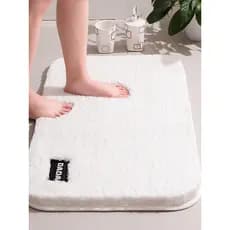 Tapete de porta do banheiro tapete de banheiro absorver água de secagem rápida tapete de porta de entrada doméstico anti