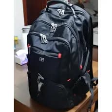 Mochila masculina com faca de sargento suíço, Extra grande, Super grande capacidade, 67cm, viagem de negócios, 60L, moch
