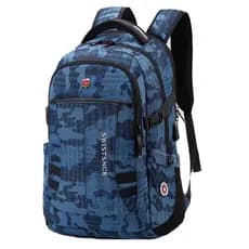 Faca de sargento suíço mochila masculina lazer grande capacidade viagem computador mochila proteção cume reduzir carga j