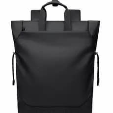 2026 Primavera Mochila Unissex Grande Capacidade Viagem de Negócios Lazer Mochila Impermeável Preto Commuter Bolsa