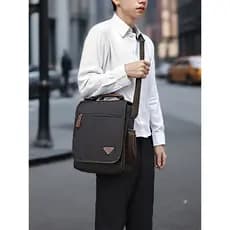 Nova bolsa de ombro Casual na moda negócios Commuter leve ipad saco do mensageiro versão coreana Digital à prova dwaterp
