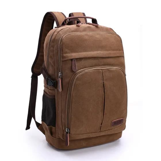 Europeu americano comércio exterior Retro mochila masculina viagem ao ar livre lazer mochila 53cm portátil saco de escol
