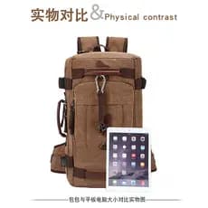 2026 novo estilo mochila europeia americana moda lazer ao ar livre Super grande capacidade saco de viagem mochila mascul