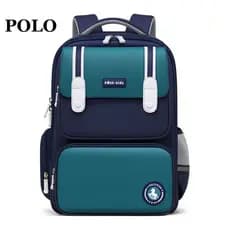 Polo estudantes do ensino fundamental reduzir carga mochila grau 1-6 leve 2024 novo estilo crianças mochila das mulheres
