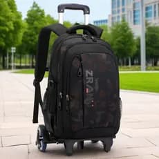 À prova dwaterproof água júnior escola primária estudantes trole mochila 4-6-7-8-9 grau meninos crianças do ensino médio