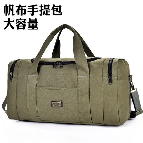 Super grande capacidade portátil saco de viagem engrossado mochila saco de bagagem das mulheres dos homens lona movendo