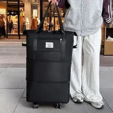Ombro duplo portátil viagem de negócios de grande capacidade Bolsa de bagagem de roda Universal Armazenamento Bolsa de v