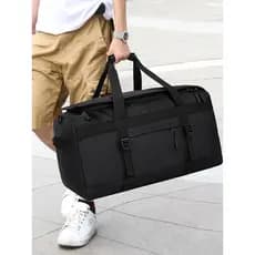 Bolsa de viagem portátil de grande capacidade, bolsa de ginástica, bolsa de viagem de curta distância, mochila de viagem