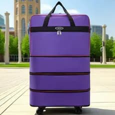 Bolsa de viagem dobrável à prova d'água, grande capacidade, 158, aviação, Universal, armazenamento de rodas, bagagem de