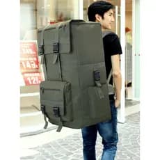 Super grande capacidade ao ar livre montanhismo saco de viagem das mulheres dos homens colcha mochila trabalho em movime