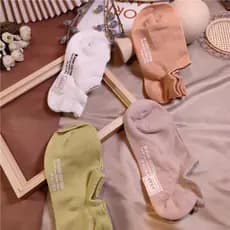 Coreano coreano verão meias finas mulheres estilo japonês boca rasa invisível barco meias cor sólida meias de cintura ba
