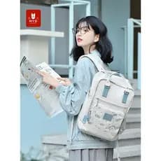 Mochila feminina viagem leve Design sentido mochila menina estudante universitário estudante do ensino médio júnior moch