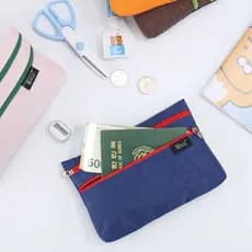 Saco de documentos portátil saco de passaporte de viagem saco do telefone móvel pequenos itens mudança saco de armazenam