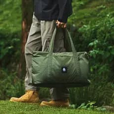 Bolsa de viagem dobrável, cavalo forte, alta resistência, resistente ao desgaste, à prova d'água, bolsa de ombro leve, g