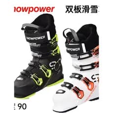 Snow Power snowpower Placa Dupla Sapatos de Esqui Botas de Prancha de Esqui Homens Mulheres 90 Dureza 250-320