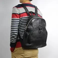 2020 novo estilo estação europeia grande marca moda mochila feminina saco lichia grão couro genuíno branco jogo simples