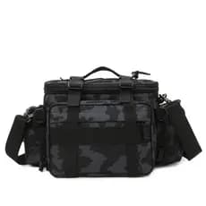 Isca Bolsa Cintura multifuncional Bolsa Mensageiro Bolsa Vara de pesca de grande capacidade Bolsa Armazenamento especial