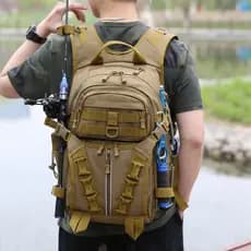Saco tático ao ar livre saco de ataque grande capacidade repelente de água combate montanhismo saco de viagem caminhadas