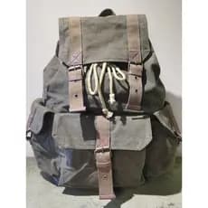 Mochila masculina da segunda guerra mundial oito Wildland verde, bolsa escolar de grande capacidade, bolsa de viagem ret