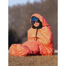 Saco de dormir de viagem ao ar livre adulto acampamento saco de dormir forro leve saco de dormir sujo estendido com capu