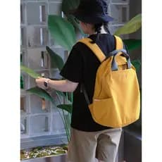 Qminica temporada escolar feliz primeira série leve estudante mochila grande capacidade Commuter 53cm bolsa de computado