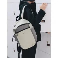 Qminica mochila ao ar livre das mulheres dos homens leve mochila de viagem ao ar livre grande capacidade estudante mochi