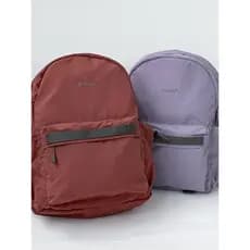 Qminica mochila de viagem leve simples série pai-filho Casual Commuter mochila mamãe saco tamanho pequeno