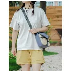 Qminica Discovery Series Novo Estilo Multi-Compartimento Bolso Bolsa Mensageiro Esportes Viagem Ao Ar Livre Homens Mulhe