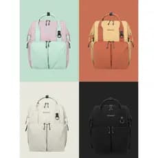 QMINICA Mochila Multifuncional Commuter Computador Bolsa Homens Mulheres Grande Capacidade Leve Caminhada Mochila de Via