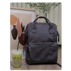 Qminica site oficial temperamento mamãe saco segundo desenho tecido leve grande capacidade mãe grávida passeio mochila b